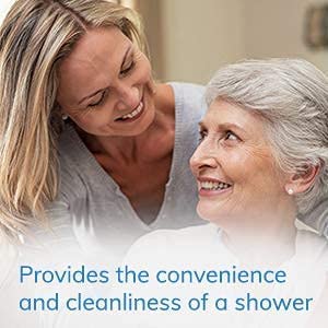 Travel-size No-Rinse Foaming Body Wash for on-the-go care