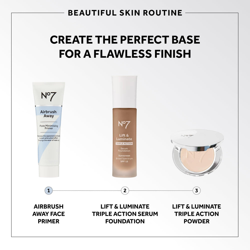 No7 Airbrush Away, bouteille 30 ml prête à l’emploi pour le quotidien.