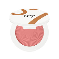 No7 blush Grenade — étui compact pour retouches rapides.