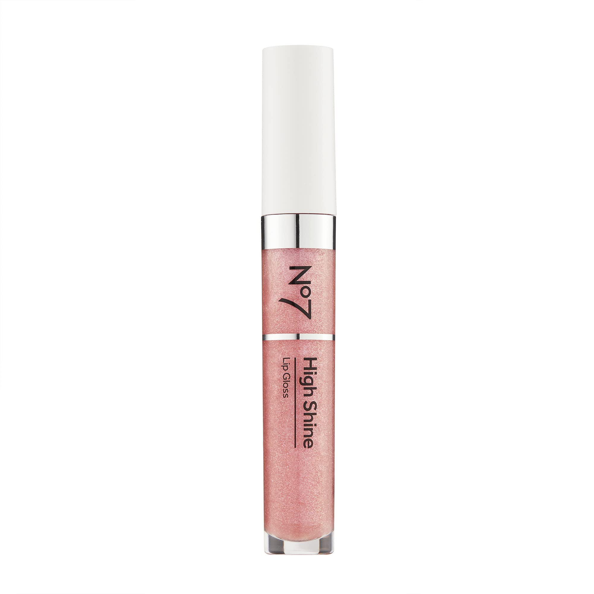No7 gloss à lèvres rose slip, brillance et hydratation durable