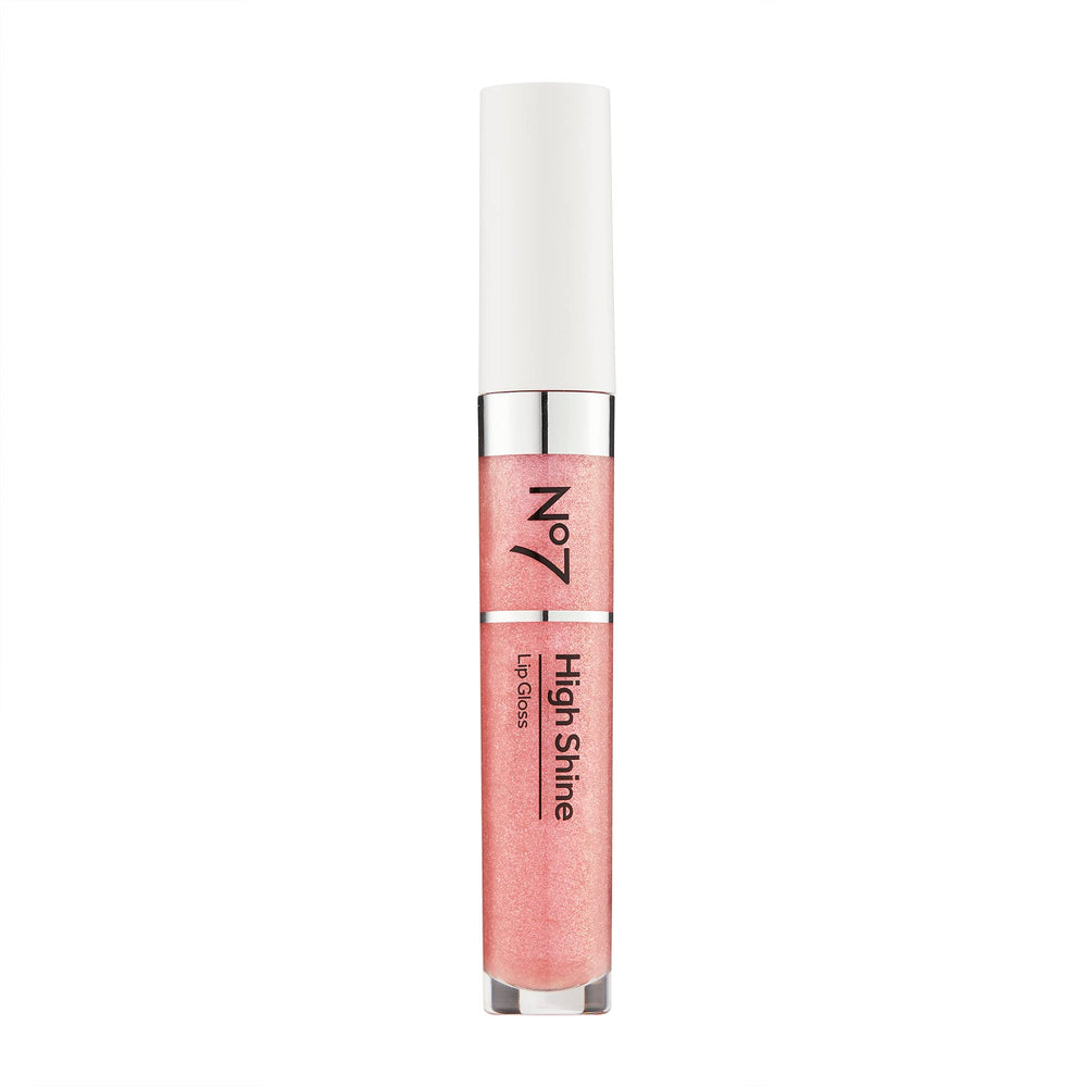 No7 gloss à lèvres rose slip, brillance et hydratation durable
