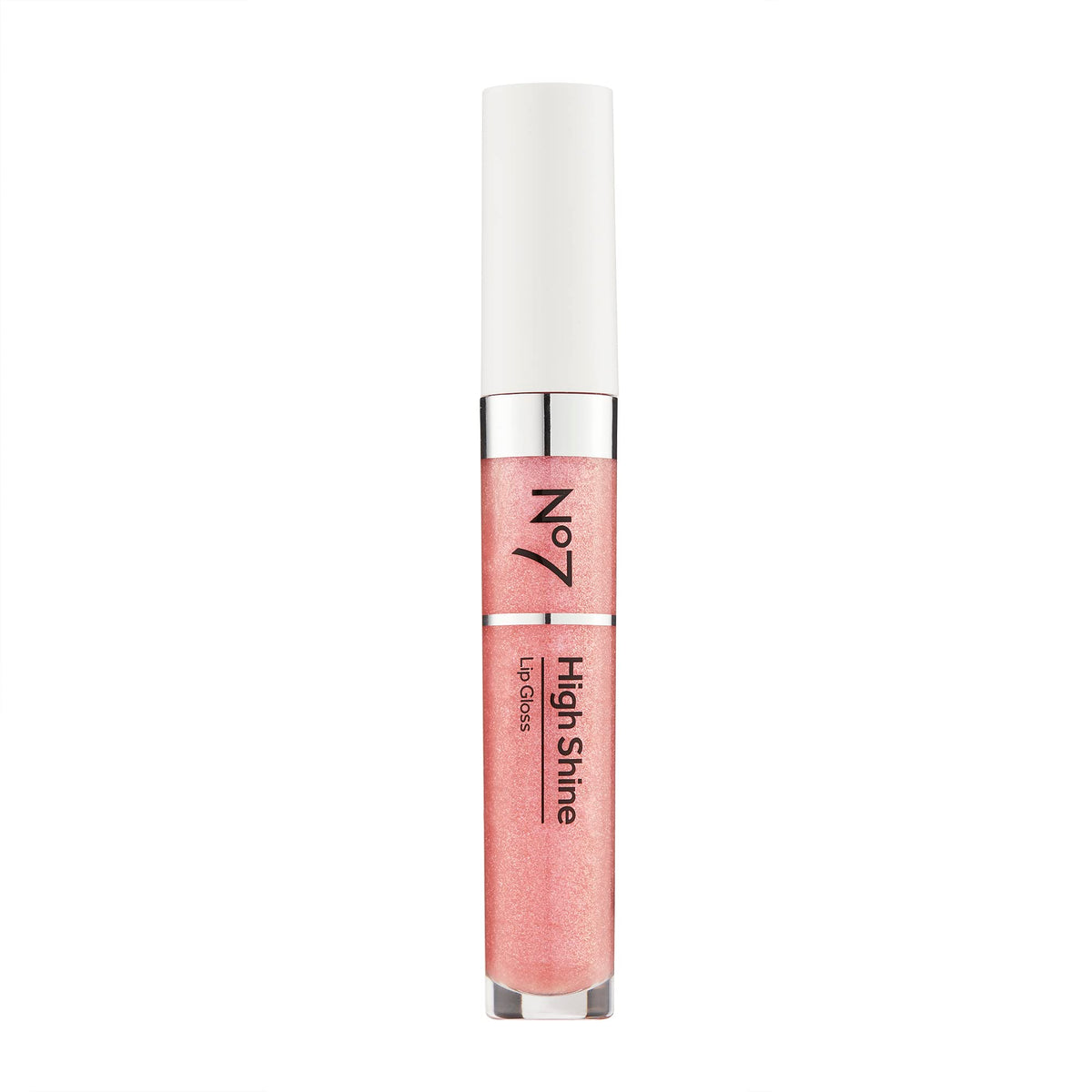 No7 gloss à lèvres rose slip, brillance et hydratation durable