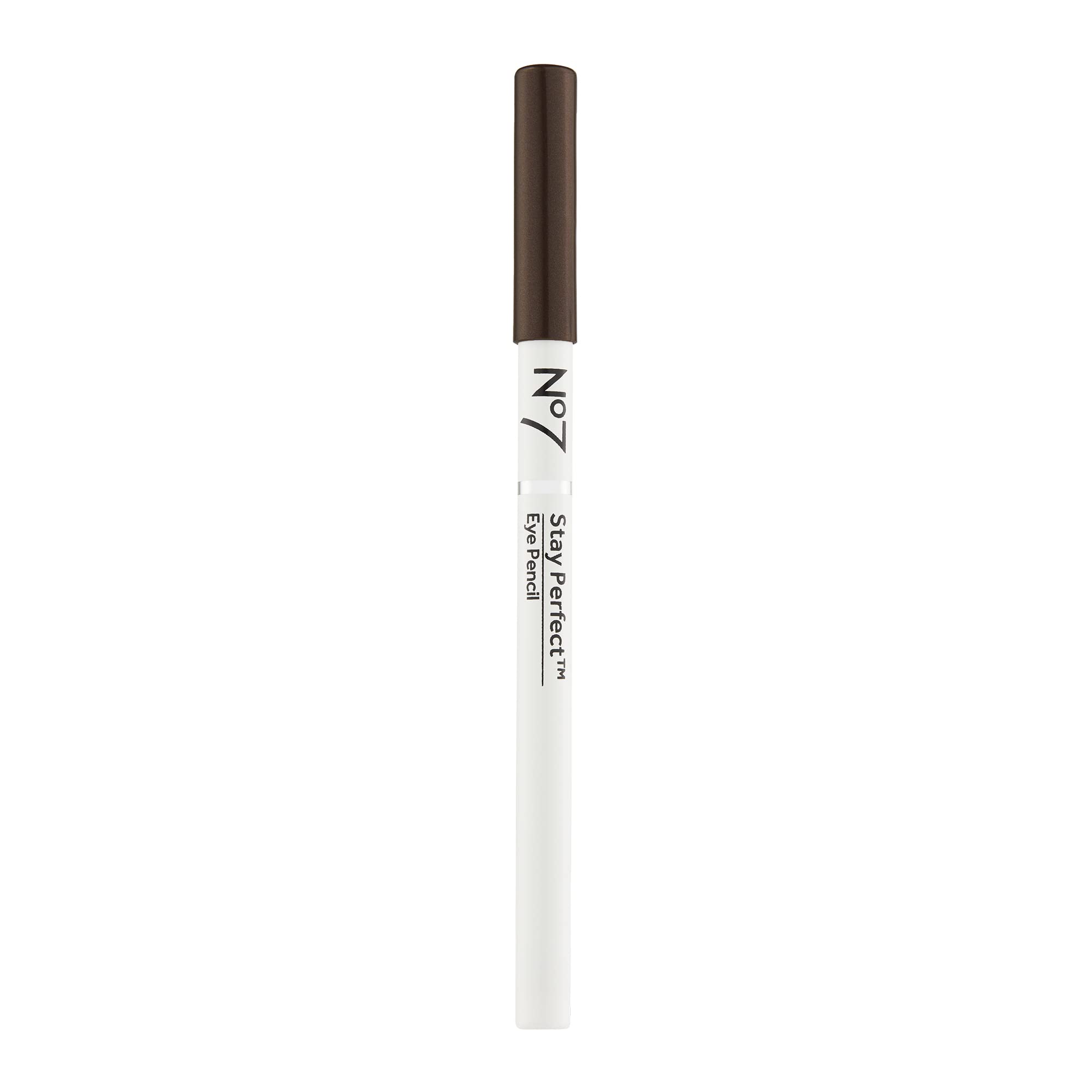 No7 Crayon Yeux Brun - Pointe précision pour tracé net et précis.