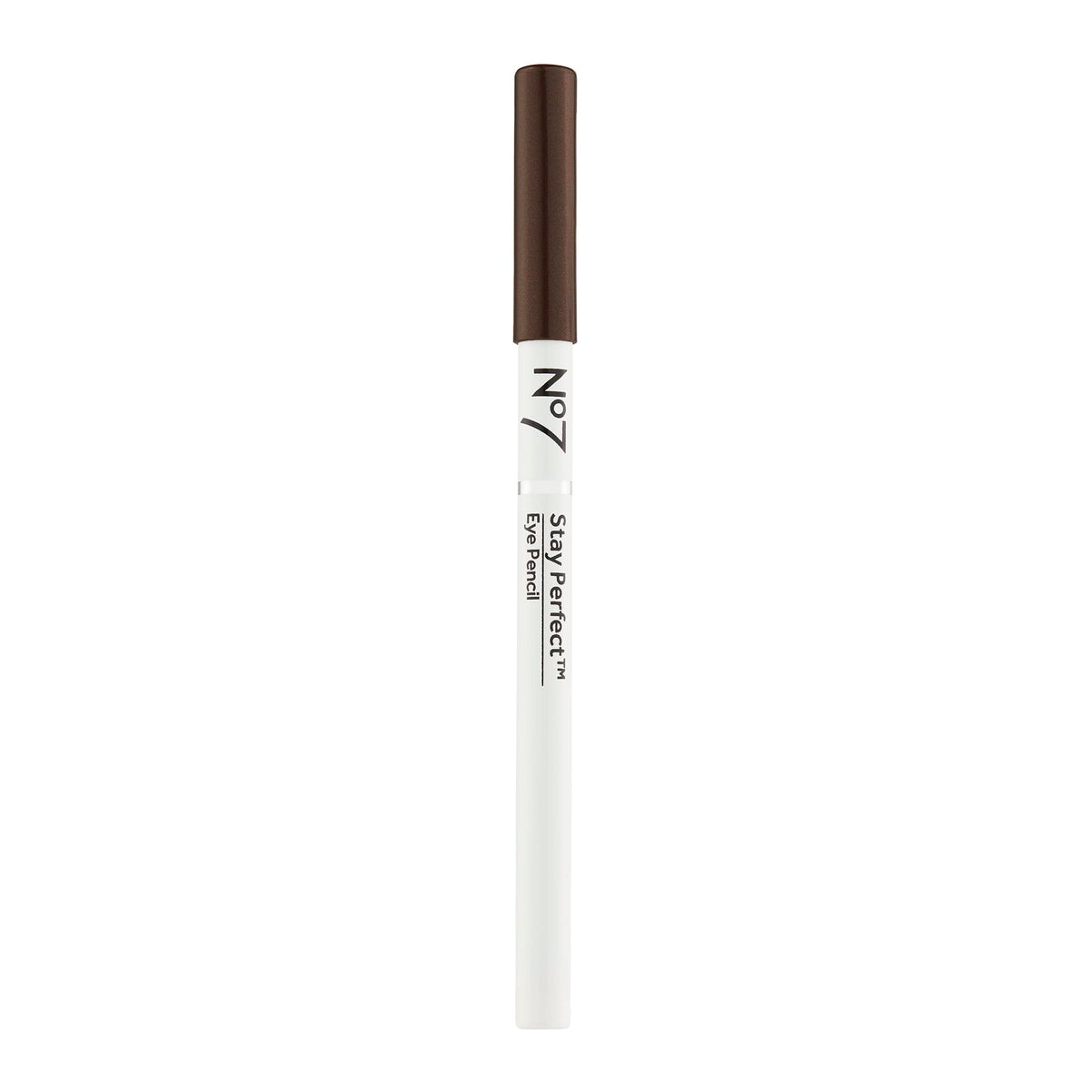 No7 Crayon Yeux Brun - Pointe précision pour tracé net et précis.