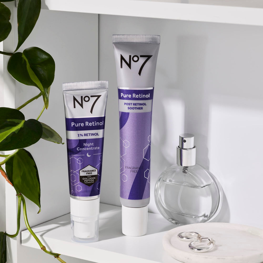 No7 crème hydratante nocturne post-retinol ceramides et bisabolol