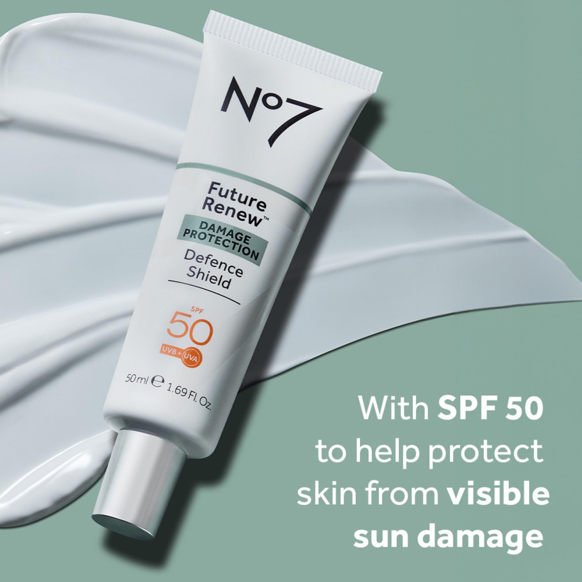 No7 Future Renew Defense Shield, texture légère et absorption rapide