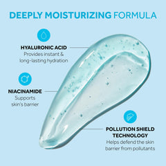 No7 HydraLuminous+ Application soir: soin relaxant et hydratant du regard.