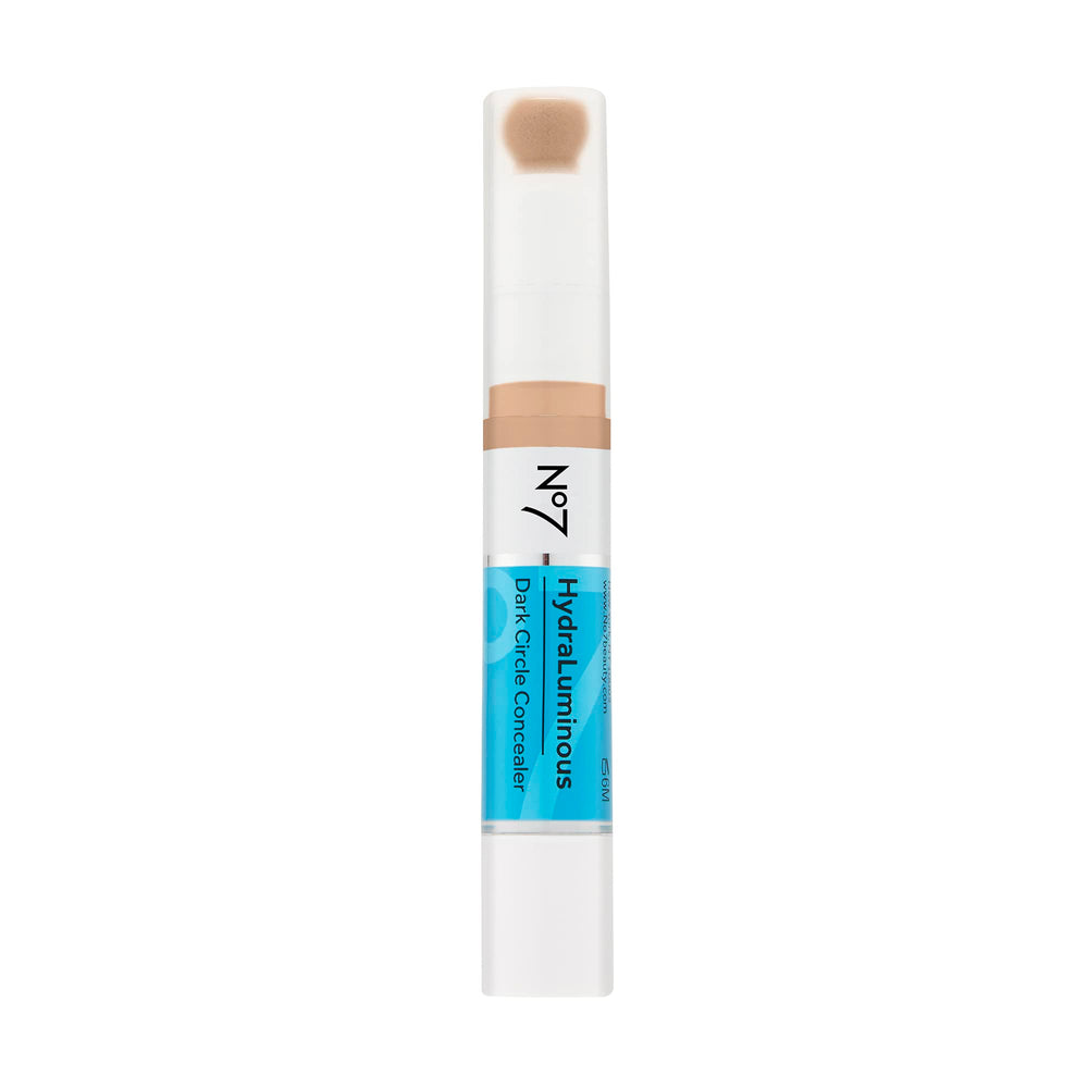 No7 Hydraluminous Concealer flacon: couvrance hydratante pour le contour des yeux.