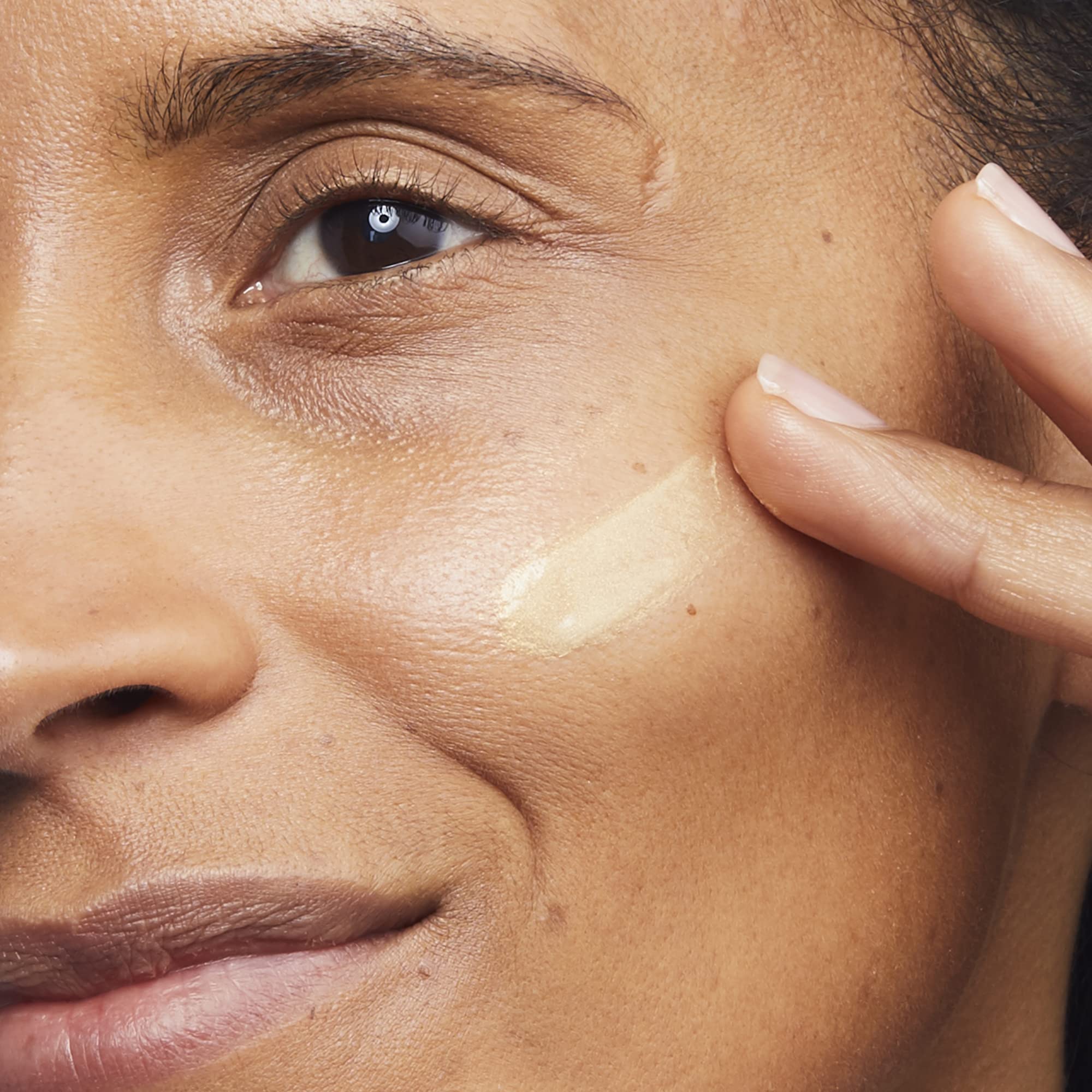 No7 Lift & Luminate Primer on skin reveals luminous glow and smoother look