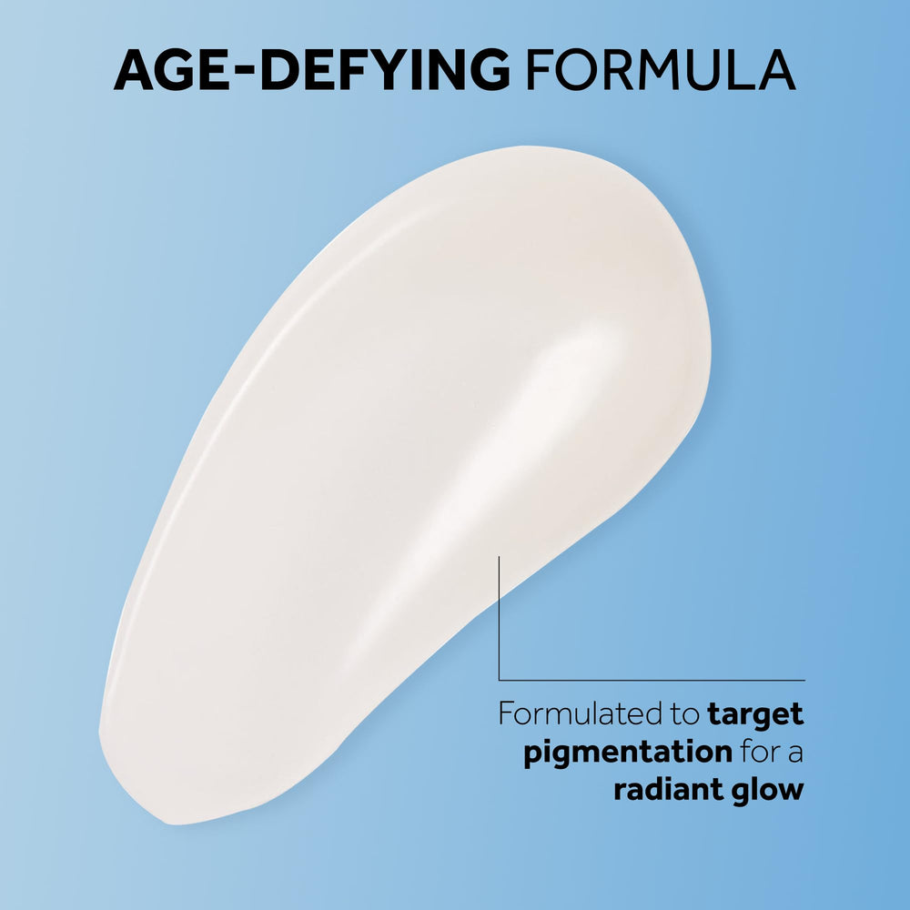 Sérum lift & luminate ciblant taches sombres, teint plus uniforme.