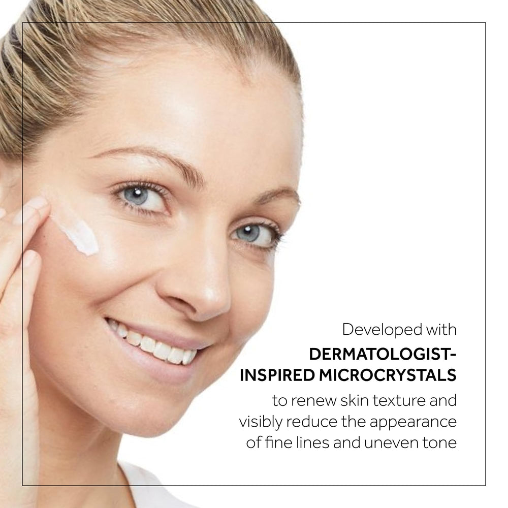 No7 Microdermabrasion Total Renewal bathroom scene promotes twice-weekly use