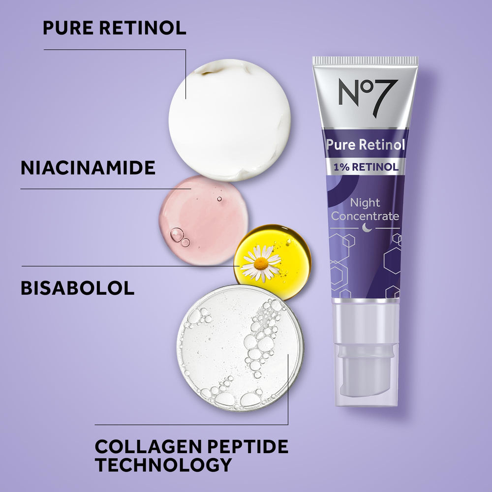 No7 niacinamide concentré : soutien de la barrière cutanée et éclat naturel.