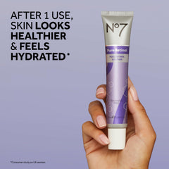 No7 post-traitement apaisant crème visage application nocturne douce