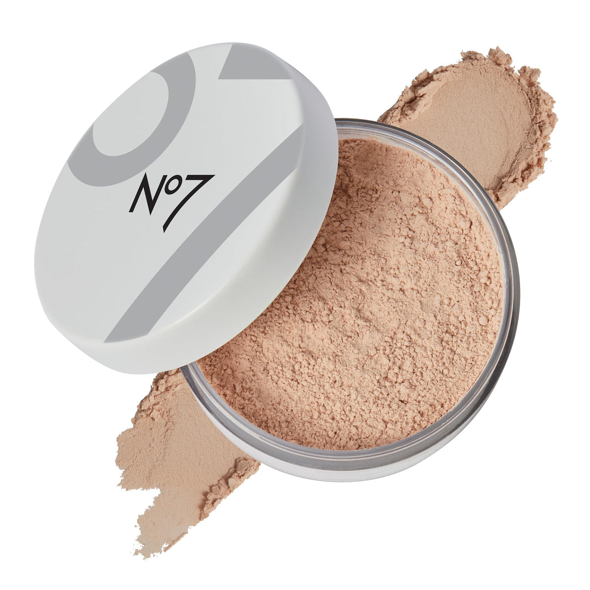 No7 Poudre Libre Finition Matte — texture légère et fini mat naturel.