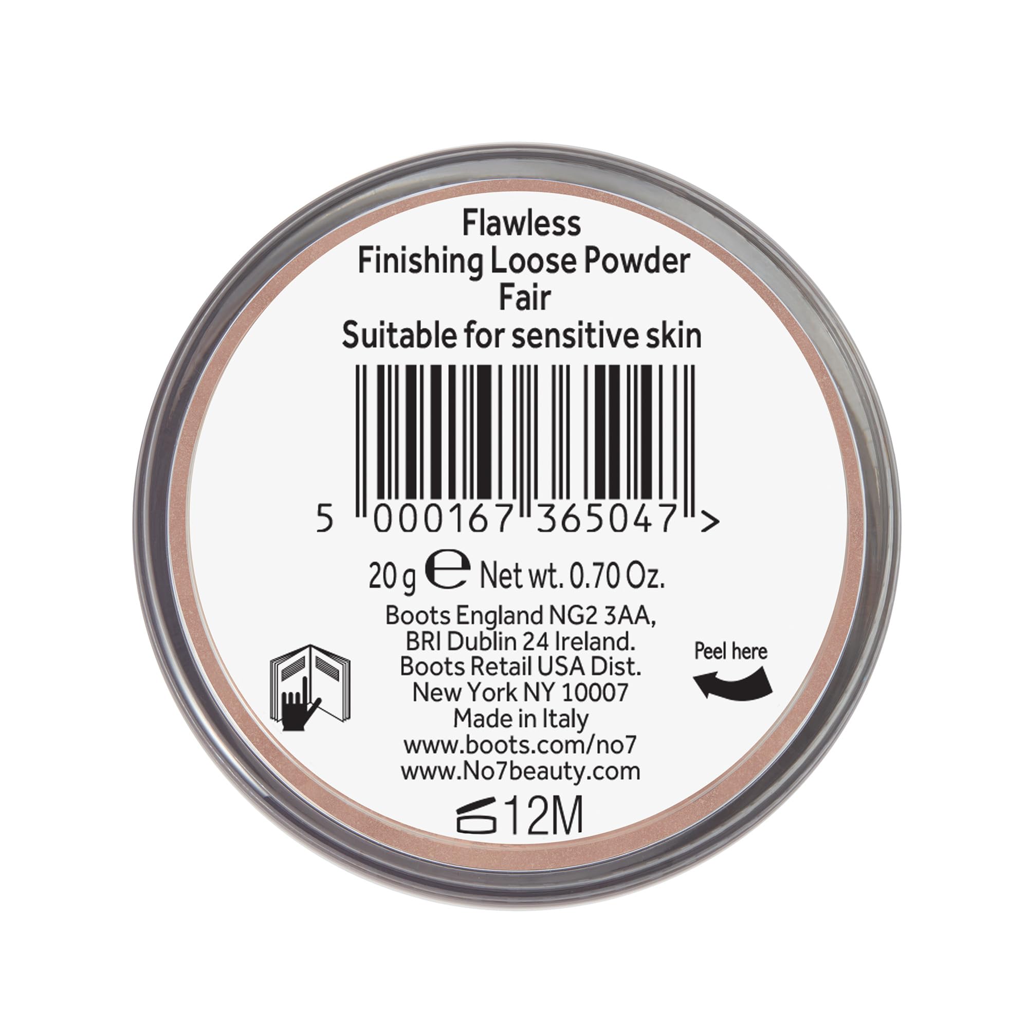 No7 Poudre Libre Teintes Match — se fond sur diverses carnations.