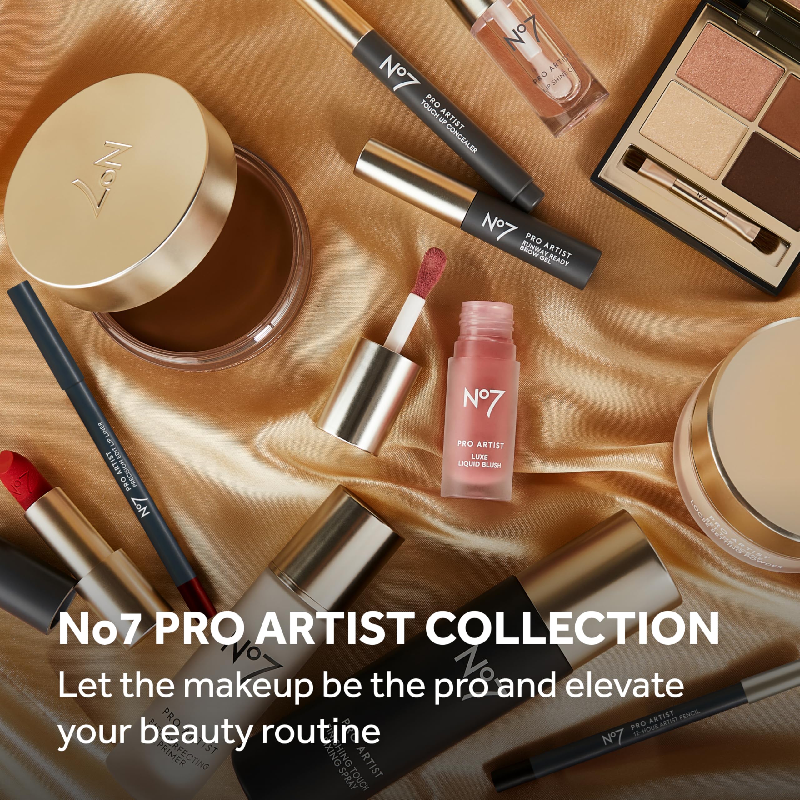 No7 Pro Artist Emballage Compact No7 — emballage pratique à emporter.