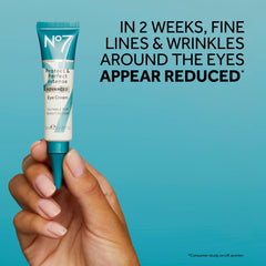 No7 Protect & Perfect Crème Yeux; beurre de karité pour nourrir le contour délicat.