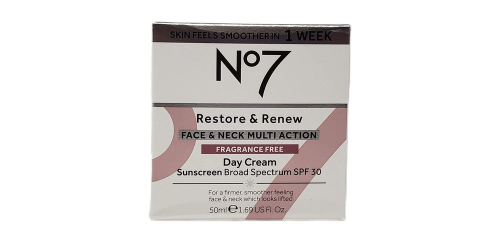No. 7 nuit: crème visage et cou pour fermeté.