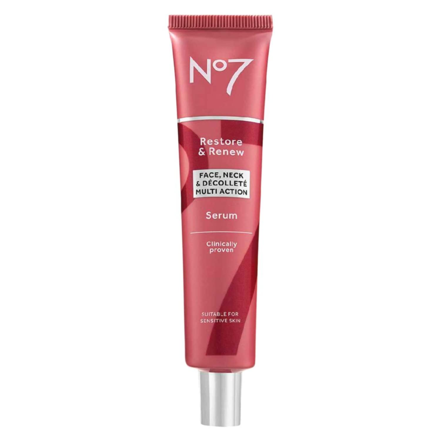 Sérum No7 Restore Renew, bouteille prête à revitaliser la peau
