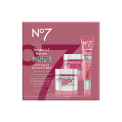 Crème Jour No7 Restore & Renew SPF30: hydrate et protège pour un teint lumineux.