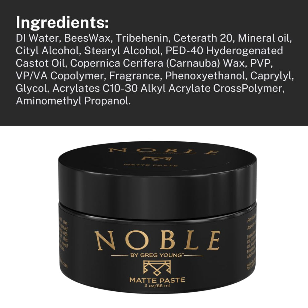 Barbier approuvé, Noble By Greg Young fabriqué aux États‑Unis.