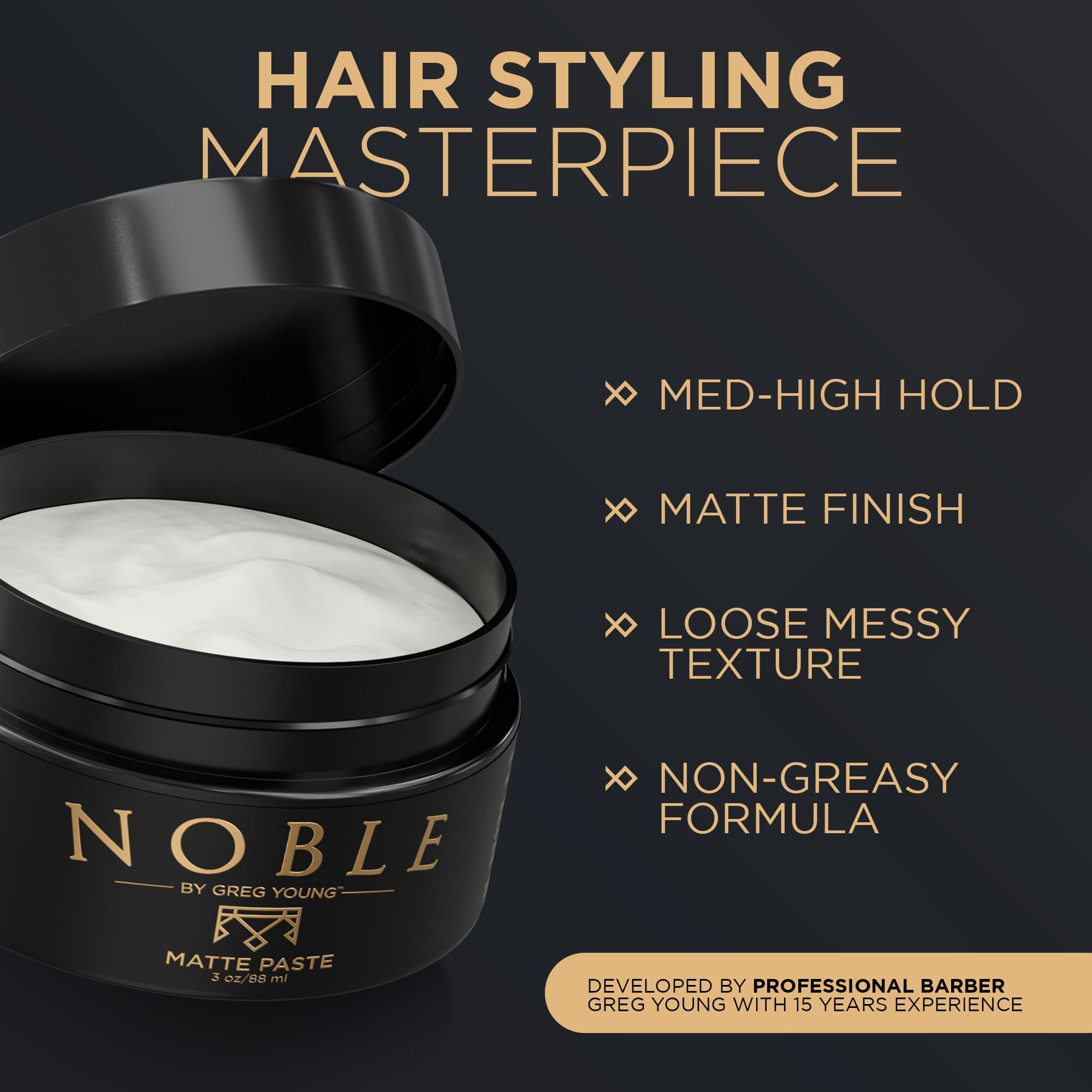 Application avec les mains pour Noble By Greg Young, look texturé.
