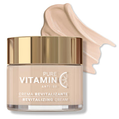 Pot de crème Noche Y Dia Vitamin C avec hydratation durable.