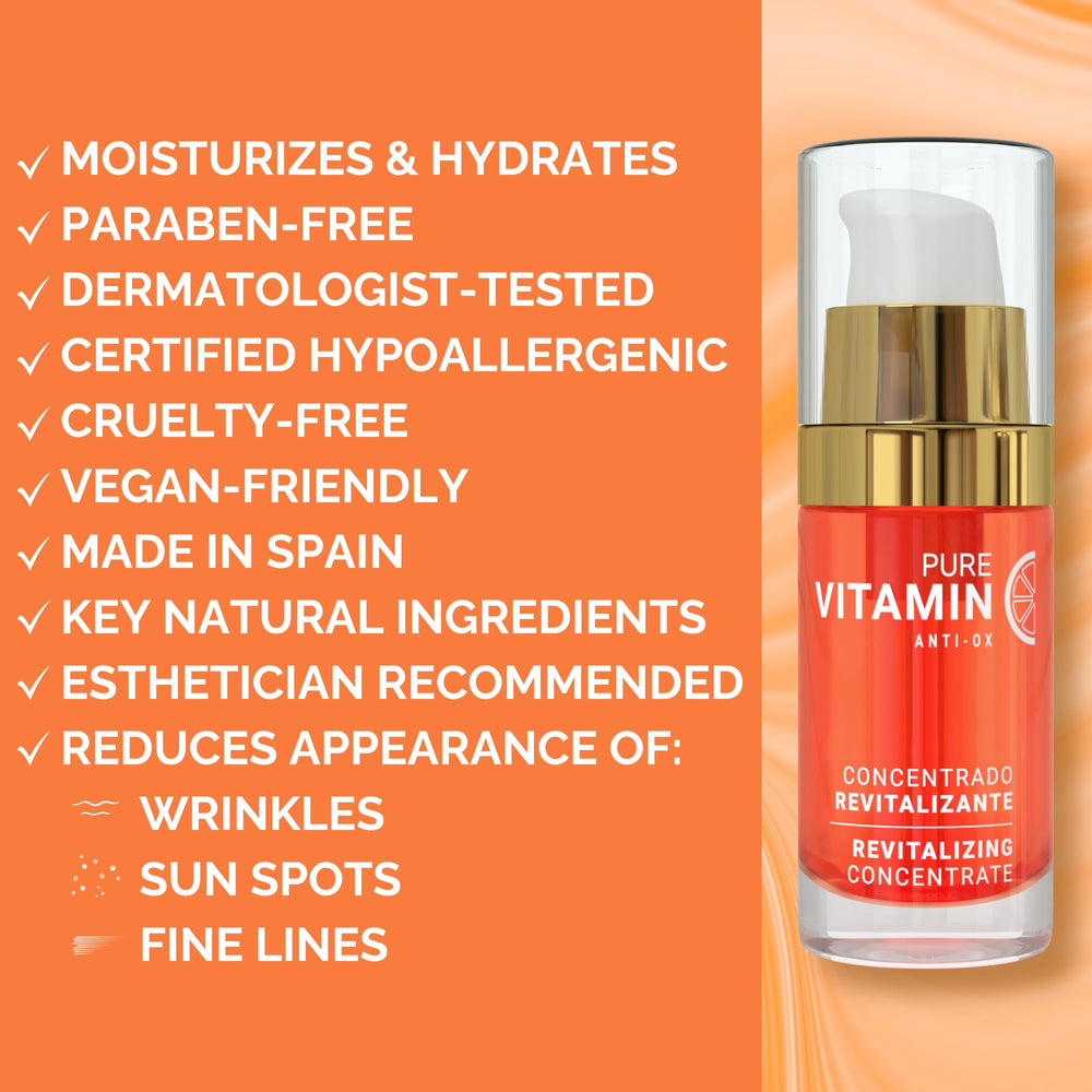 Sérum Vitamine C Noche Y Dia — huile Kiwi pour nourrir et raffermir.