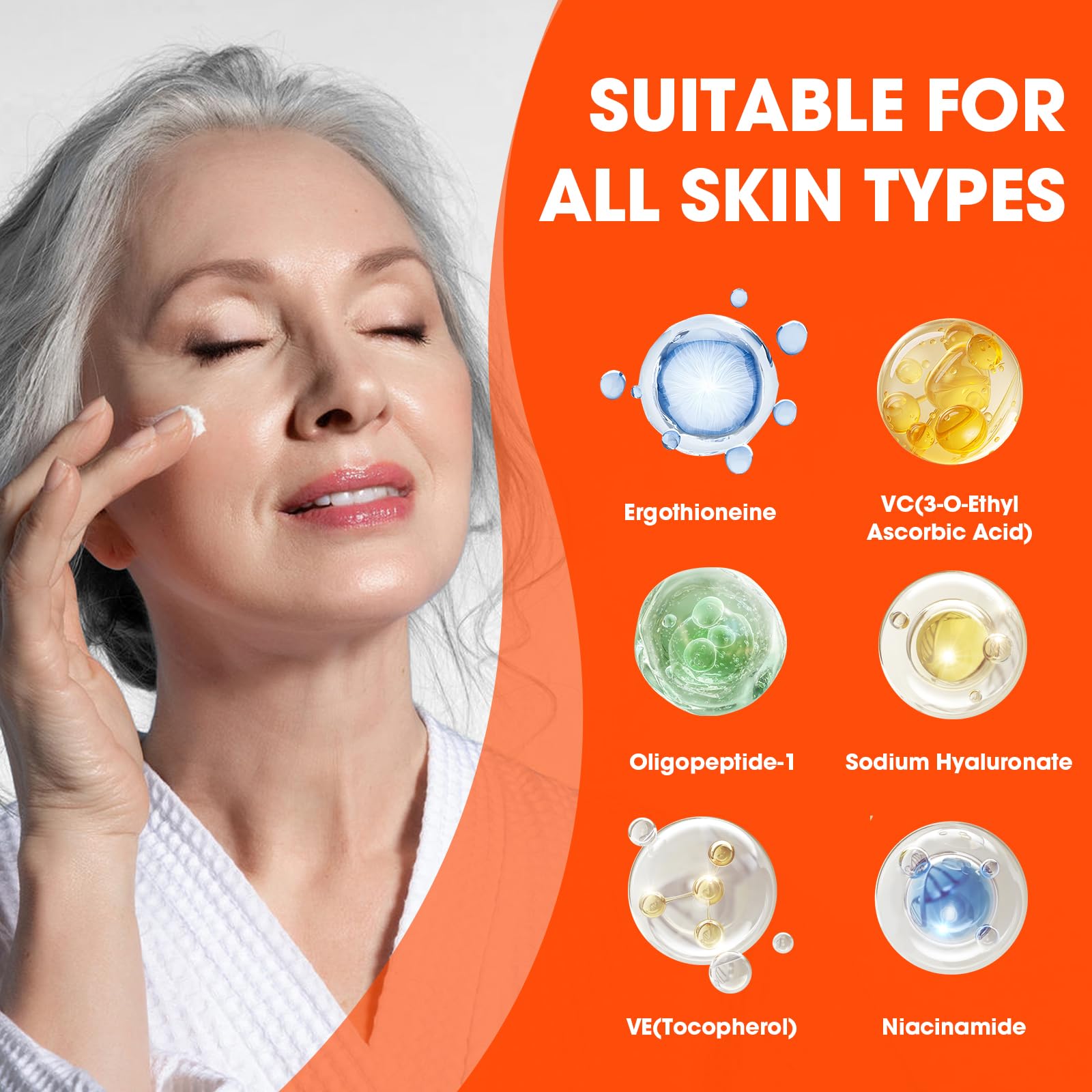 Nodfens Vitamine C Serum visage: lutte contre taches et rides visibles.