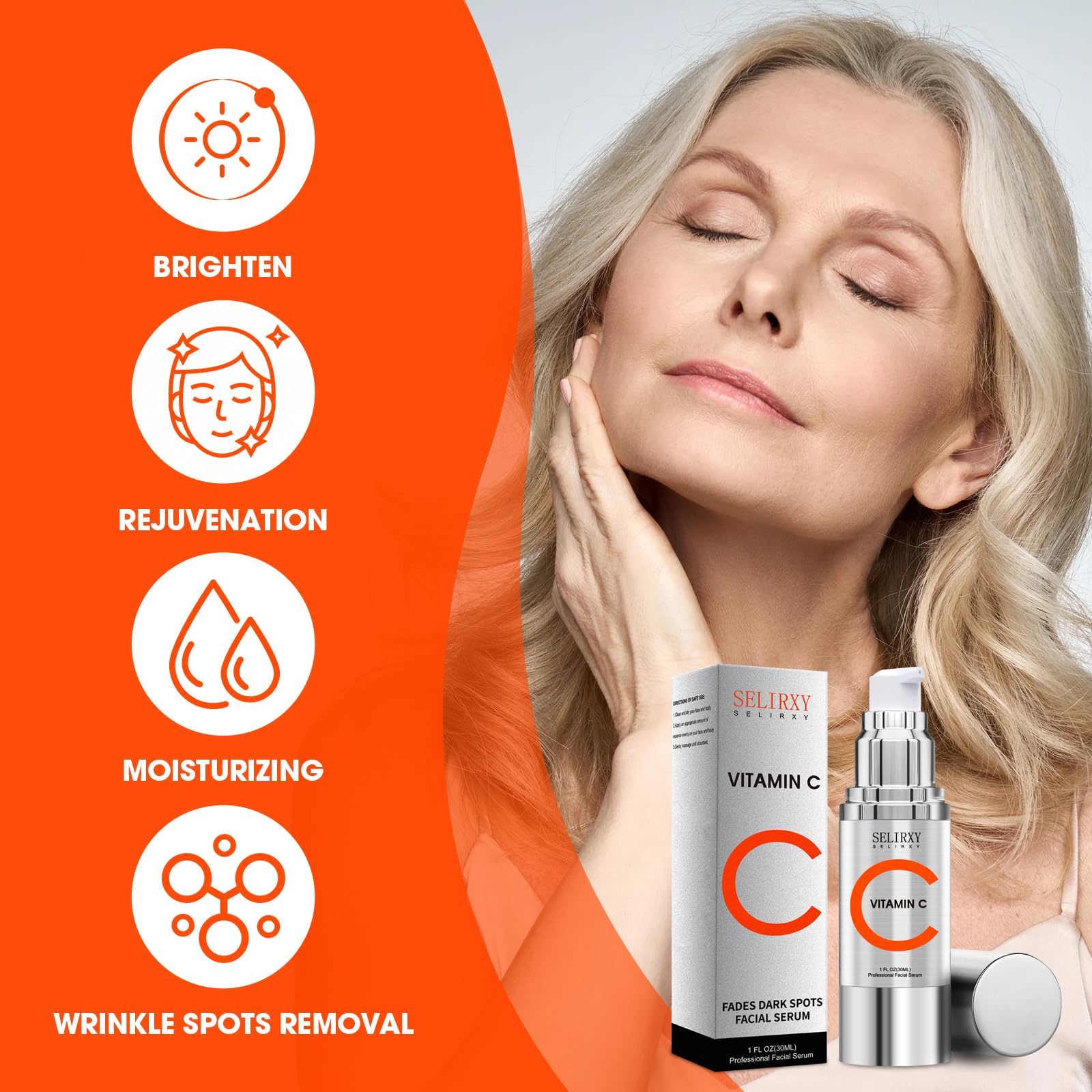Nodfens Vitamine C Serum decollete: hydratation et douceur du decollete.
