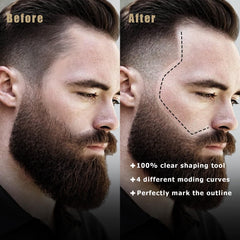 Noerrors crayon barbe brun foncé pour définition marquée