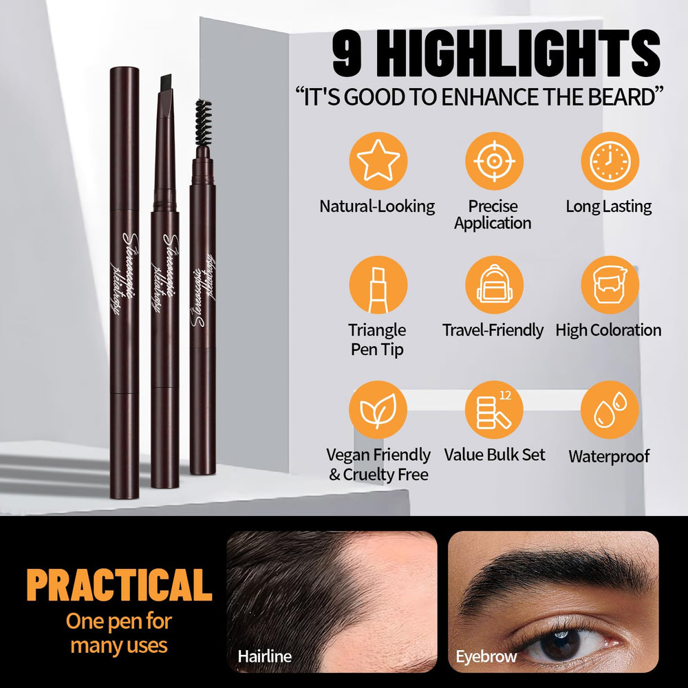 Noerrors Crayon Barbe Triangle Trace — pointe triangulaire pour traits fins.