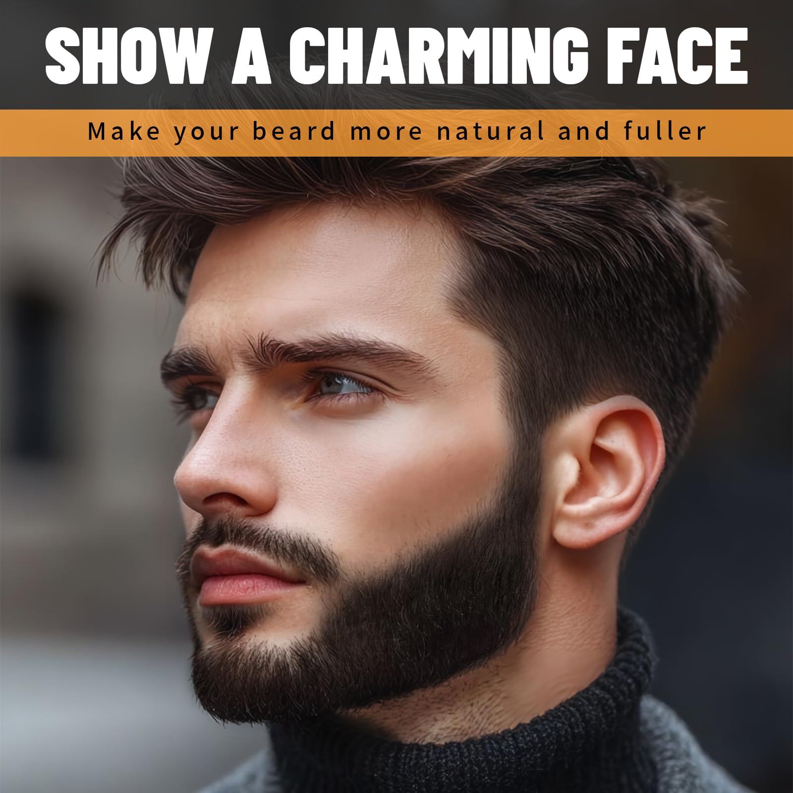 Noerrors Emballage Portable Barbe — boîte pratique pour le voyage.