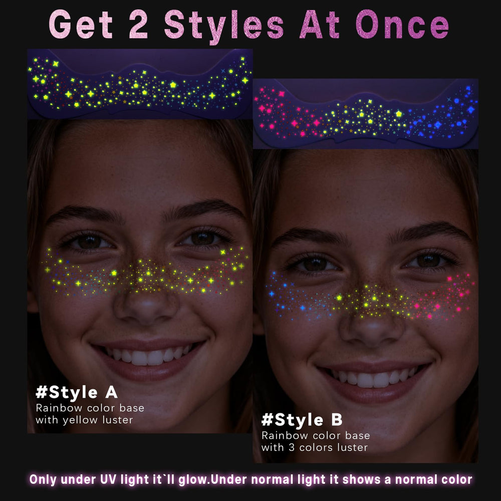 Noerrors taches-de-rousseur patches lumineuses, parfaites pour sublimer le maquillage de soirée.