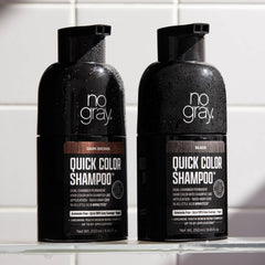 Bouteille No Gray couleur permanente brun foncé prête à usage rapide.