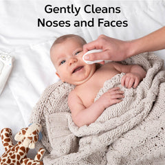 Lingettes Nolla saline, douceur adaptée zones sensibles autour des yeux