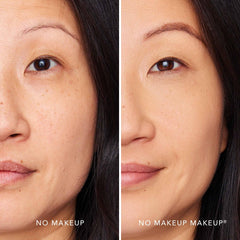 No Makeup Makeup Foundation : swatch FlexShade montrant l'adaptation à la peau