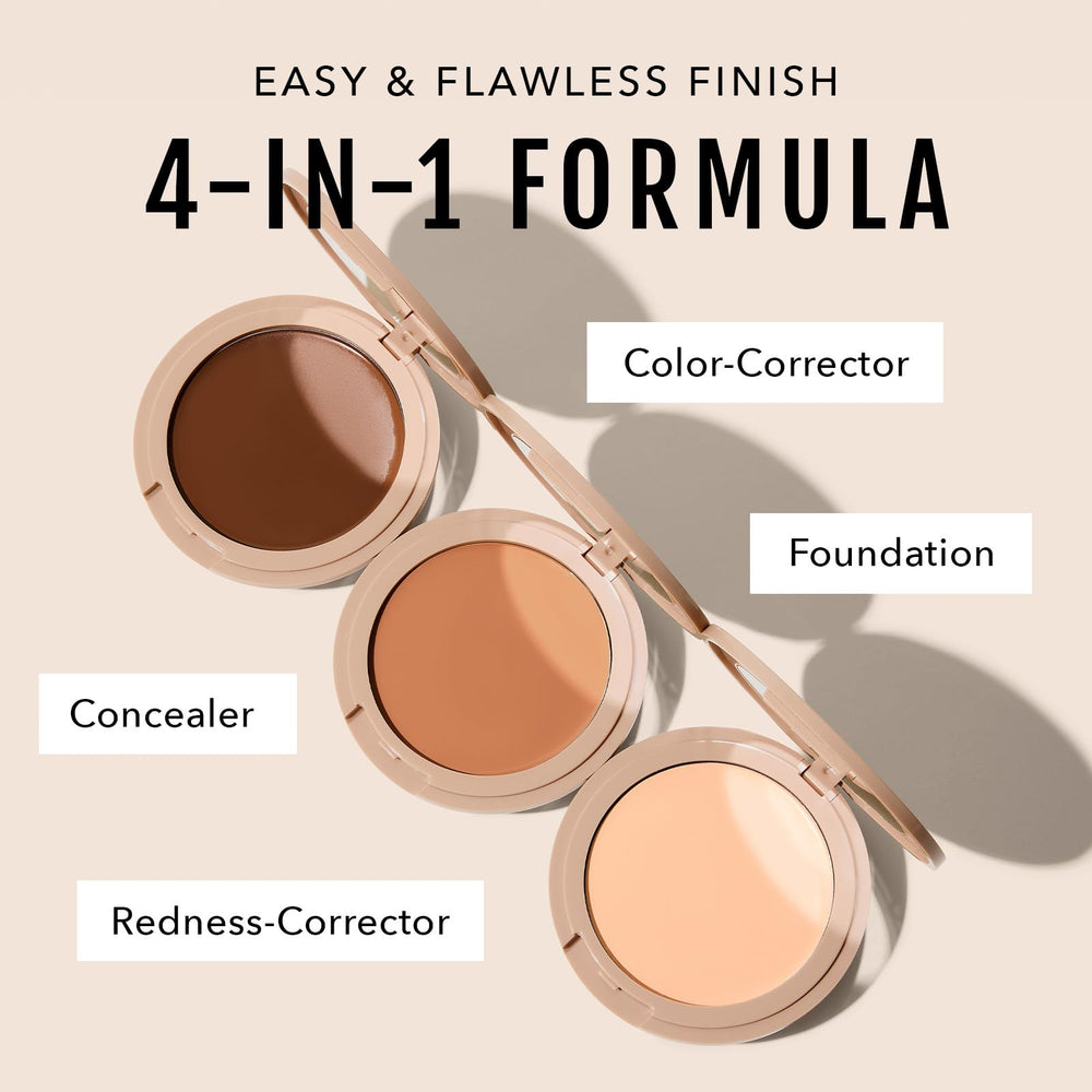 No Makeup Makeup Foundation : peau naturelle après application, teint homogène