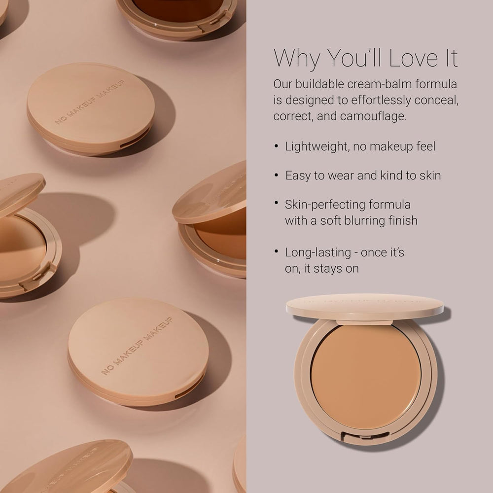 No Makeup Makeup Foundation : pinceau d'application pour une couvrance précise