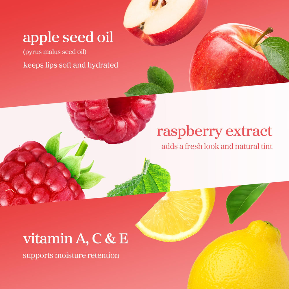 Application portable NOONI Appleberry Lip Oil pour retouches rapides.
