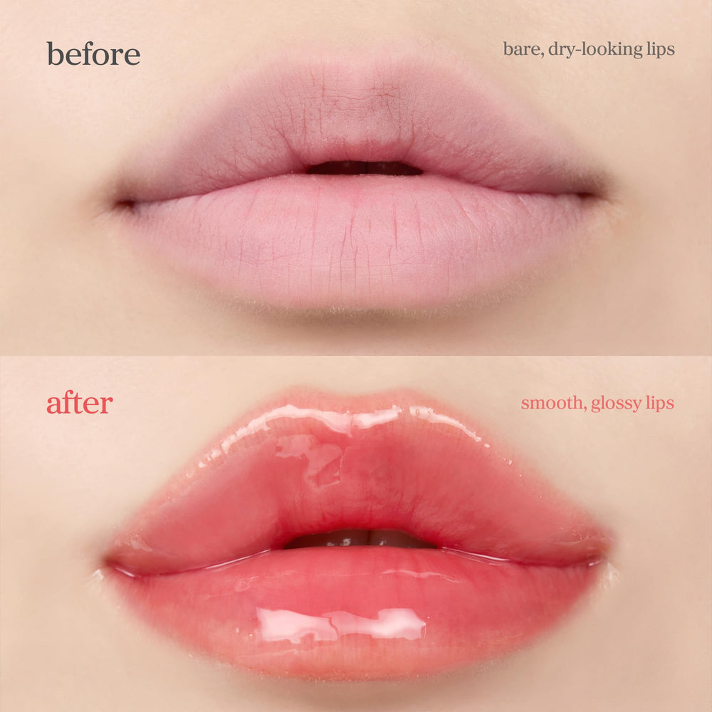 Emballage compact NOONI Appleberry Lip Oil prêt à glisser dans le sac.
