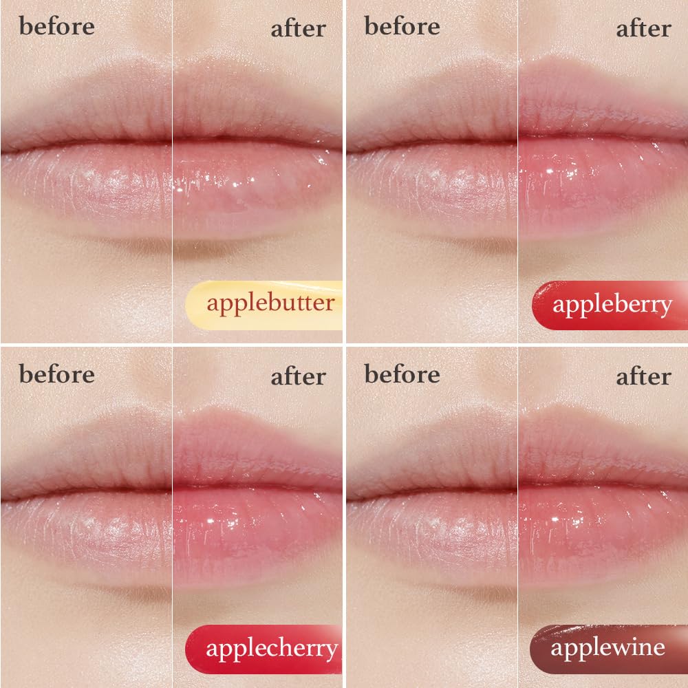 Nooni Appleberry Lip Mask extrait de fruits revitalisant la douceur des lèvres