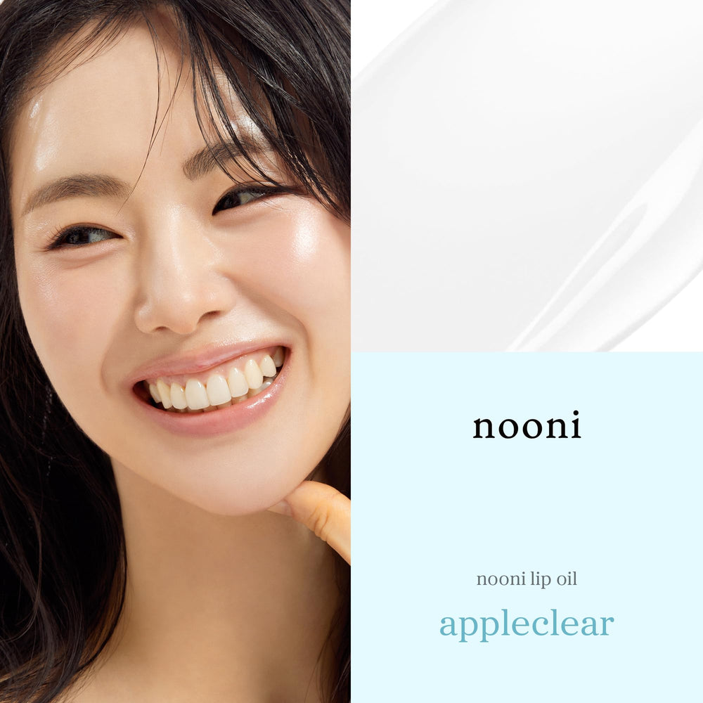 NOONI Appleclear lèvres hydratées, douceur et confort après application.