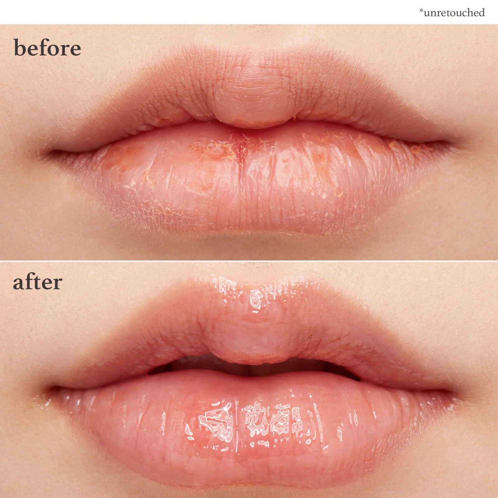 NOONI Application masque Lèvres, méthode simple pour lèvres douces au réveil.