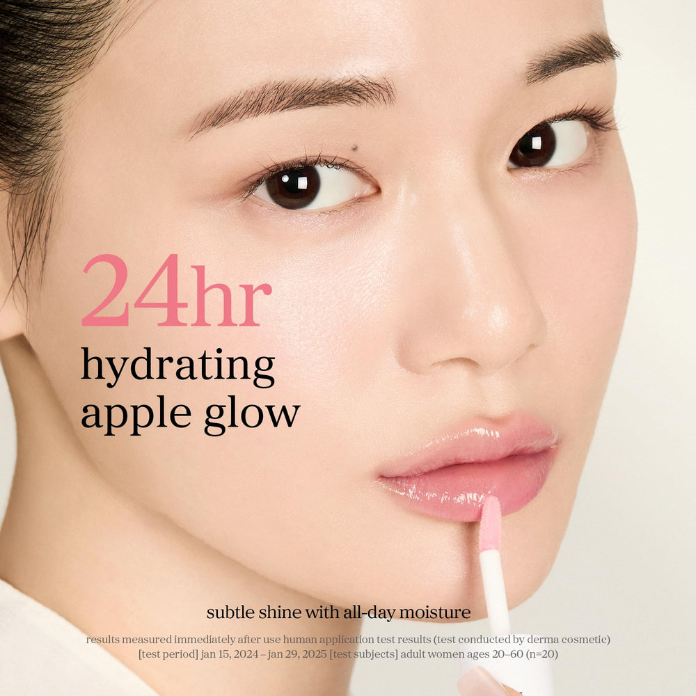 NOONI Huile lèvres Applepeony formule longue durée hydratation