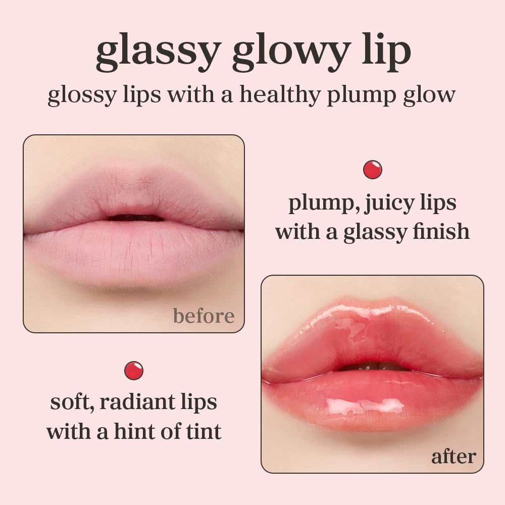 NOONI Lip Oil Set applying on lips suggests plumping hydration