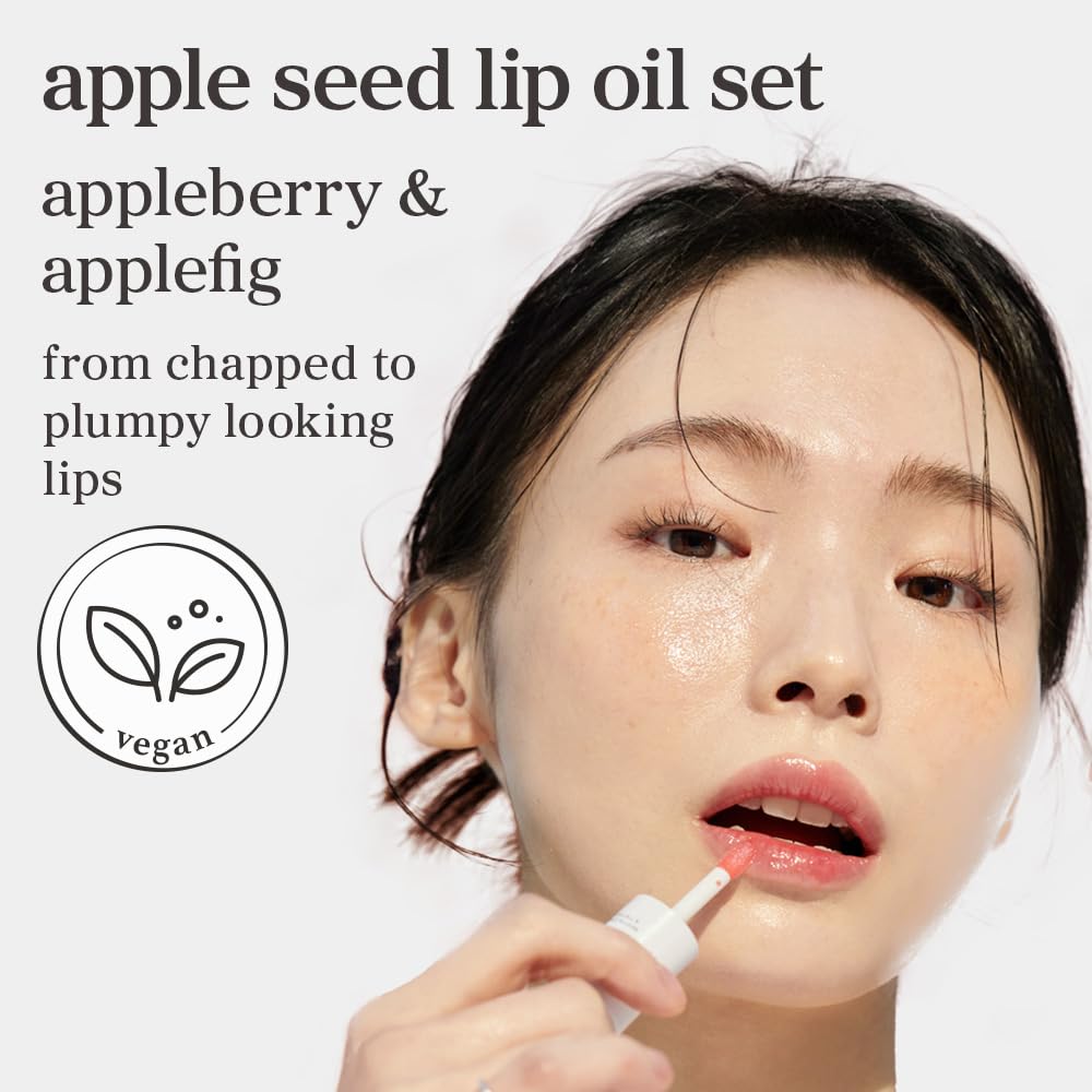 NOONI Lip Oil Set bottle closeup highlights glossy finish for lips