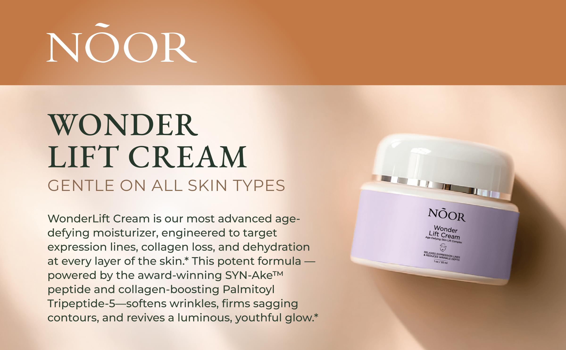 NOOR HAIR Wonder Lift Crème – résultats potentiels après quelques semaines