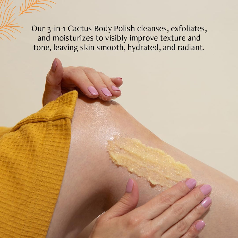 Nopalera exfoliant doux cactus : élimine les impuretés en surface sans irriter.