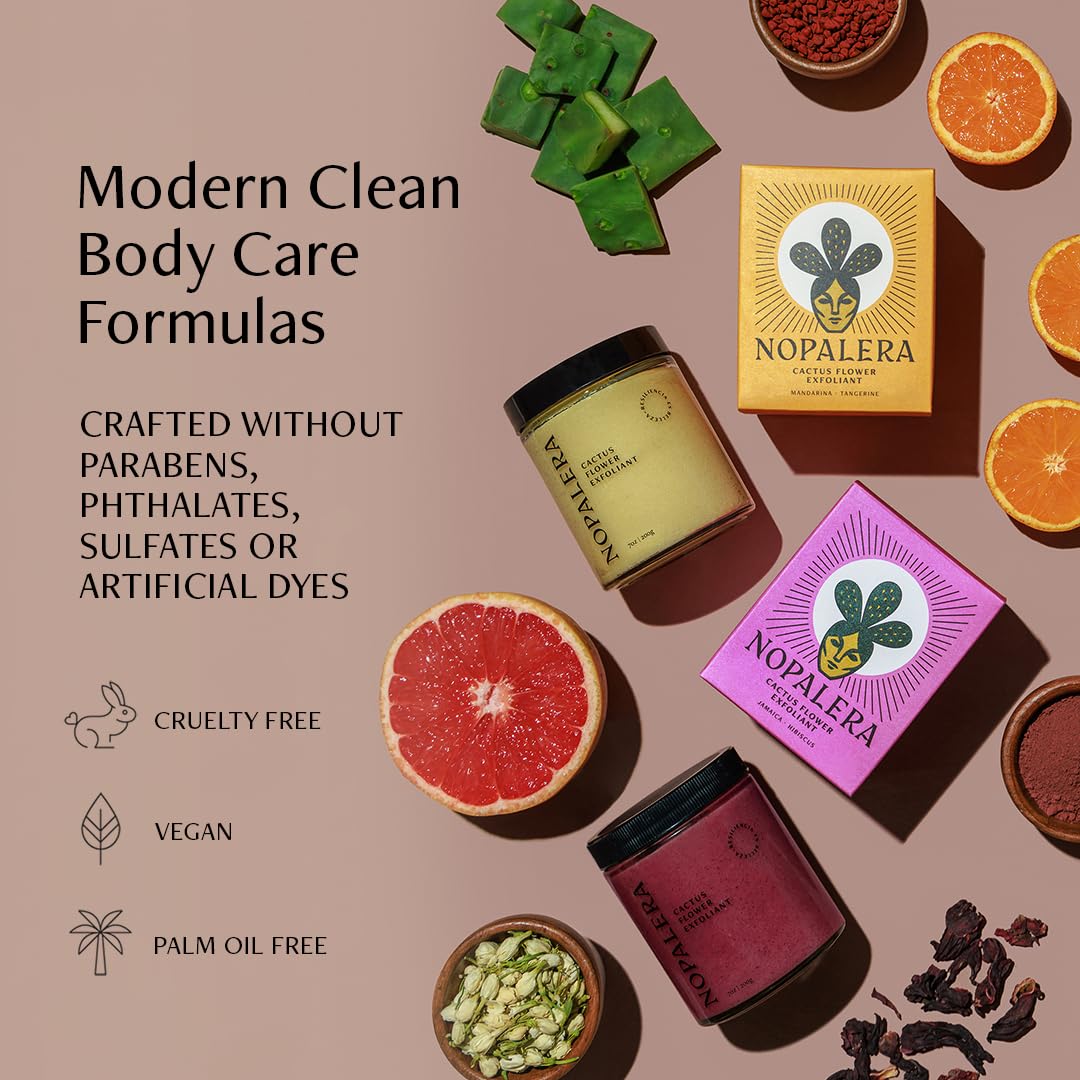 Nopalera texture soyeuse : sensation veloutée qui enveloppe la peau après douche.